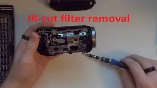 How to IR convert a Panasonic HC-V180