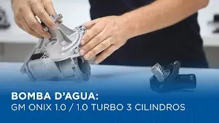 ATENÇÃO: A bomba d'água do ONIX 1.0 3 CILINDROS é diferente do modelo 1.0 TURBO