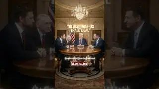 Leaked Audio Exposed Trump, Blocked India-US Trade Deal?