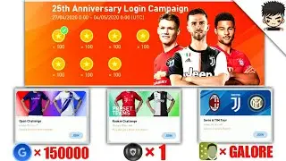 All events 25th anniversary pes 2020 mobile