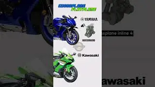 Clossplane vs flatplane #motor #motocycle
