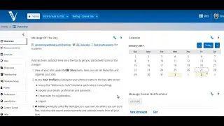 Navigating your Vula Home tab