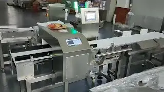 Metal detector + selection scale all-in-one machine 金屬偵測器+選別秤一體機