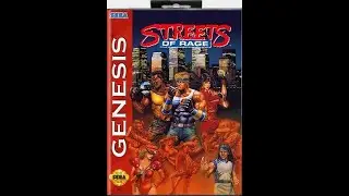 Sega Mega Drive 2 (Smd) 16-bit Streets of Rage 1 (Bare Knuckle) Полное прохождение