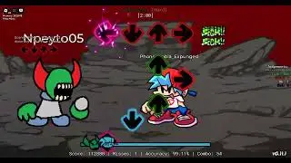 FNF base Game In Monday Morning Misery Part 48- Hellclown