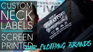 Custom Neck Label Printing - Cost Saving Screen Printed Neck Labels for Clothing Brands