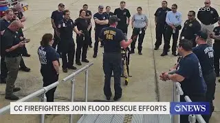 Corpus Christi firefighters join flood rescue efforts