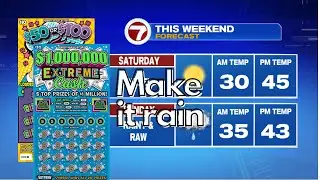 HIGH OF THE DAY 💨 determined which PA scratch off tickets I bought today 🌦