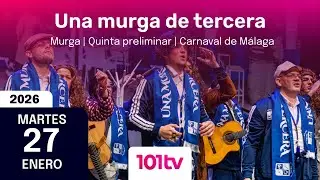 #COACMLG 🔴 Una murga de tercera (Murga) | Quinta preliminar | Teatro ESAD