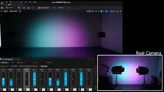Lighting control on Unreal Engine with DMX