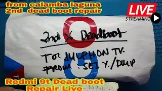 Xiaomi Redmi 9t Dead Boot Repair Live Full Video.