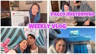 WEEKLY VLOG ABBIAMO RICEVUTO un PACCO MISTERIOSO A CASA 