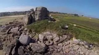 Porth Hellick and the Loaded Camel (Dick's Carn)
