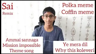 Memes × movie songs || Super cool song || by Sai Sankalp || on keyboard