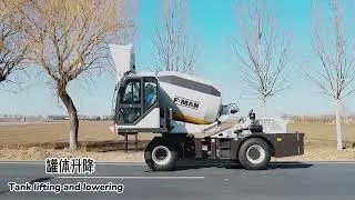 Self-loading Concrete Mixers for Hot Sale