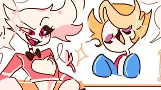 angel dust learned about lucifer relationship! - hazbin hotel comic dub