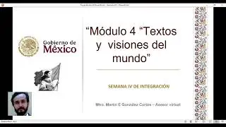 Espacio abierto para el aprendizaje 2 - M&oacute;dulo 4 Textos y visiones del mundo extraordinario.