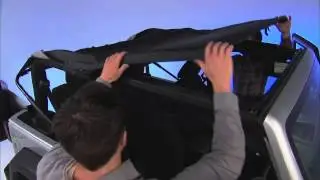2015 Jeep Wrangler | Quarter Window Removal and Lowering the Full Soft Top - 2 Door