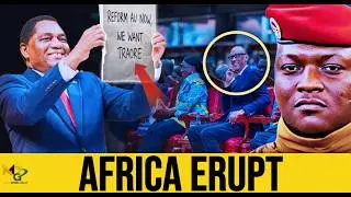 ZAMBIA President JOINS TRAORÉ 🔥 SHAKES AFRICAN UNION, roasting Cowards