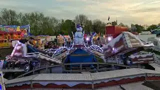 Jamie Whiting's Ski Jump Paybox View @ Arthur Tuby & Sons Funfair Worksop 12/04/2024