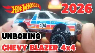 CHEVY BLAZER 4X4 HOTWHEELS 2025 UNBOXING #hotwheels #custom #customs #unboxing