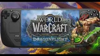 World of Warcraft Steam Deck + Console Port Demon Hunter Battleground Blitz / Questing