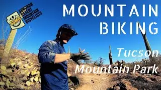 Riding Singletrack and Chunk in Tucson - Tucson Mountain Park