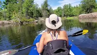 Gunkholing Sea Eagle kayak