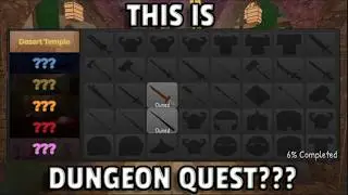I Finally Got to Play Dungeon Quest Remastered!