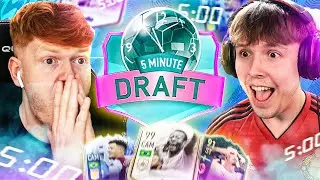 FIFA 22 - HUGE DISCARD 😡 CRAZY 5 MINUTE FUT DRAFT VS @NerdFire - ULTIMATE TEAM