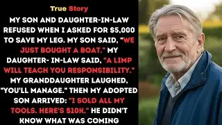 My Son and Daughter-in-Law Refused $5K for My Surgery So I Left Everything to My Poor Adopted Son...