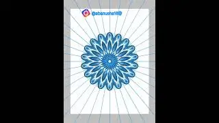 Digital Mandala #12 #mandalapassion #patterns #mandalalovers #passionarts #beginnerstutorials