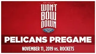 LIVE: Pelicans-Rockets Pregame with Alvin Gentry - Nov. 11, 2019