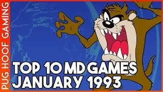 The UK Top 10 Mega Drive/Genesis Games January 1993 - The Retrogaming Chart Show