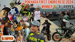POKHARA FIRST ENDRO RACE CHAMPIONSHIP WINNER 🥇RAJESH MAGAR AKR RJ RIPPER 🏆