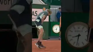 The Russian Tennis Player Failed to Contain Himself #russia #tennis #united24news #shorts