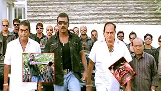 Raghava Lawrence Maas Action Movie Scene | Telugu Movie Scenes | @TeluguHits8