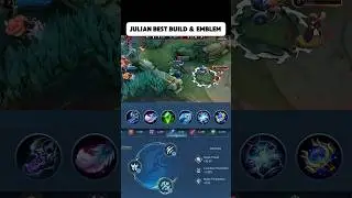 Julian best build & emblem! #mobilelegends #julian #mlbb #MLBBCreator#MLBBALLSTAR