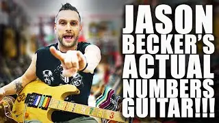 This Guitar Belonged To The Shred Mozart! Jason Becker's Numbers Guitar