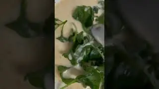 Crispy Fried Brazilian Spinach || Sissoo Spinach #shorts