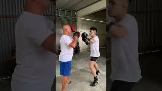 Kap Christian Merck Grey May Laman pa din ang suntook Kahet Napahinga Sa training