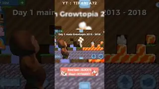 Day 1 Playing Growtopia 2013 - 2018 || Growtopia Short Video