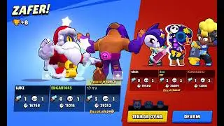 Brawl Stars sadece nakavt oynuyorum ve sadece sütüyle oynuyorum neredeyse ağlıyordum