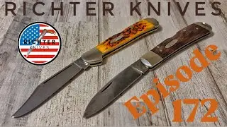 Richter Knives 172 CASE COPPERLOCK AND TRIBAL LOCK COMPARISON!