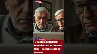 ⚠️ Retrait&eacute;s AGIRC-ARRCO : R&eacute;v&eacute;lation Choc en Septembre 2025 &ndash; Ce que Personne ne Vous Dit !