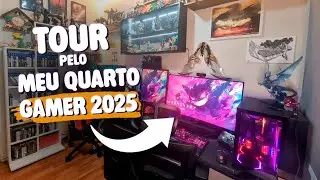 TOUR pelo Meu QUARTO GAMER 2025 🎮🔥#TourQuarrtogamer