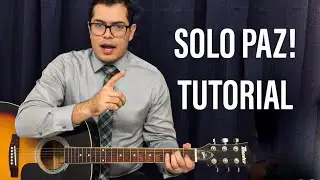 SOLO PAZ JW 🎸  TUTORIAL GUITARRA (intro, acordes, rasgueo) cancion nueva asamblea regional 2022