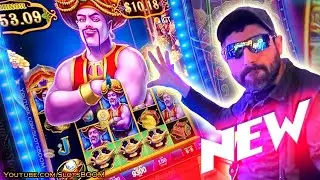 DREAMY GENIE - NEW SLOTS PLAY at CASINO - BONUSES!!! Progressive Pick Feature - IGT Gaming LIVE PLAY