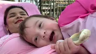 Bebe in Lham Tan Beach, Ban Phe, Rayong 1 year 8 months