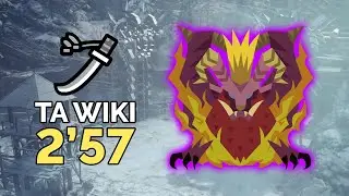 MHWI | Tempered Teostra TA Wiki Rules Long Sword Solo 2'57